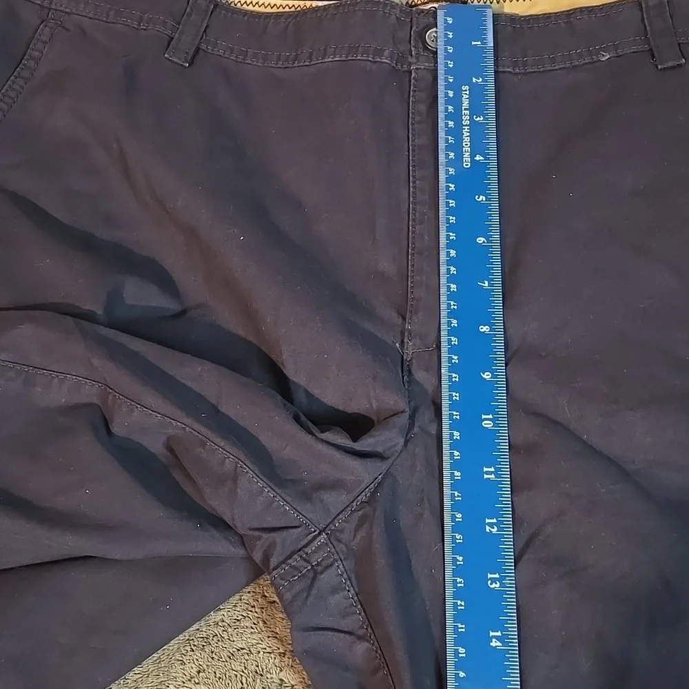 Men's Izod Navy Cargo Shorts Sz 40